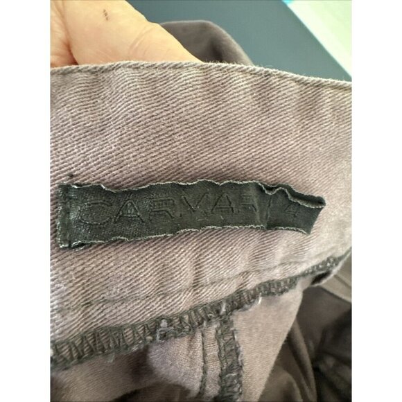 CARMAR Los Angeles Women's Waist 24..5" (4) Destroyed Cargo Jogger‎ Burgundy NWT - Picture 8 of 15